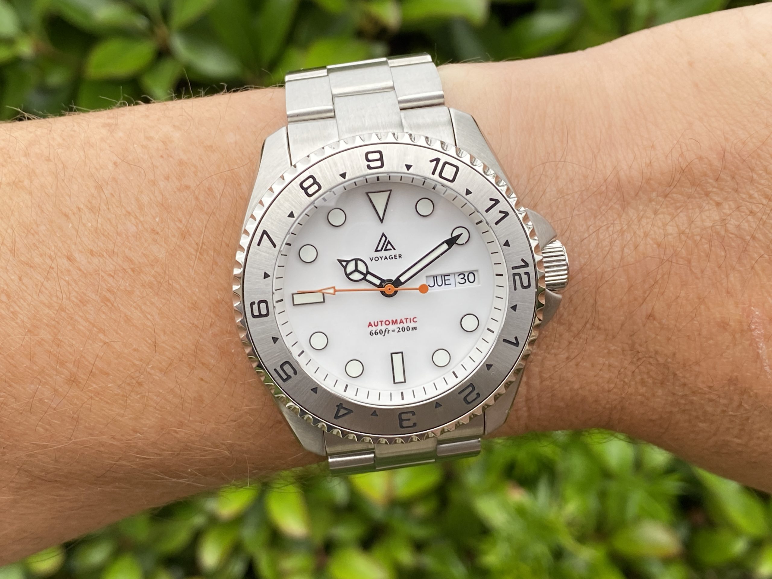 rolex explorer 2 bianco